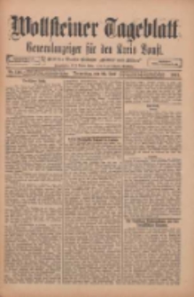 Wollsteiner Tageblatt: Generalanzeiger für den Kreis Bomst: mit der Gratis-Beilage: "Blätter und Blüten" 1912.06.20 Nr142