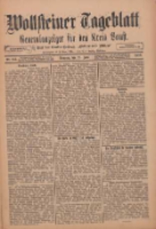 Wollsteiner Tageblatt: Generalanzeiger für den Kreis Bomst: mit der Gratis-Beilage: "Blätter und Blüten" 1912.06.23 Nr145