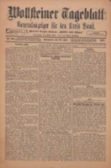 Wollsteiner Tageblatt: Generalanzeiger f&uuml;r den Kreis Bomst: mit der Gratis-Beilage: "Bl&auml;tter und Bl&uuml;ten" 1912.06.29 Nr150