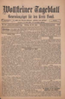 Wollsteiner Tageblatt: Generalanzeiger f&uuml;r den Kreis Bomst: mit der Gratis-Beilage: "Bl&auml;tter und Bl&uuml;ten" 1912.06.30 Nr151