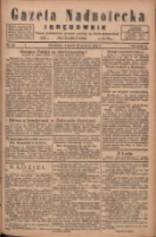Gazeta Nadnotecka i Orędownik: pismo poświęcone sprawie polskiej na ziemi nadnoteckiej 1925.03.10 R.5 Nr57