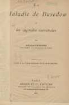 La maladie de Basedow et les capsules surrénales