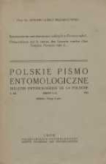 Spostrzeżenia nad zbieraniem zabitych u Formica rufa L.; Observations sur le ramas des fourmis mortes chez l'esp&egrave;ce Formica rufa L.