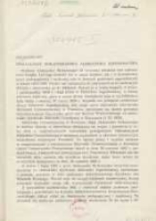 Działalność bibliotekarska Aleksandra Birkenmajera