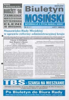 Biuletyn Mosiński 1998.02 Nr2(57)
