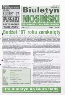 Biuletyn Mosiński 1998.05 Nr5(60)