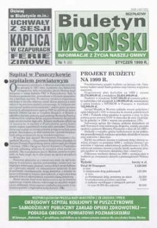 Biuletyn Mosiński 1999.01 Nr1(68)