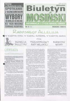 Biuletyn Mosiński 1999.03 Nr3(70)