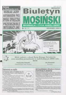 Biuletyn Mosiński 1999.12 Nr12(79)