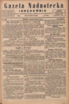Gazeta Nadnotecka i Orędownik: pismo poświęcone sprawie polskiej na ziemi nadnoteckiej 1925.07.08 R.5 Nr155