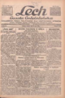 Lech.Gazeta Gnieźnieńska: codzienne pismo polityczne dla wszystkich stan&oacute;w. Dodatki: tygodniowy "Lechita" i powieściowy oraz dwutygodnik "Leszek" 1932.05.24 R.33 Nr117