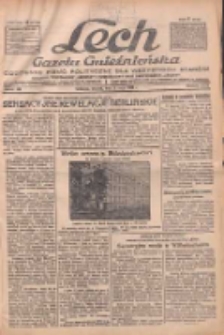 Lech.Gazeta Gnieźnieńska: codzienne pismo polityczne dla wszystkich stan&oacute;w. Dodatki: tygodniowy "Lechita" i powieściowy oraz dwutygodnik "Leszek" 1932.05.31 R.32 Nr122