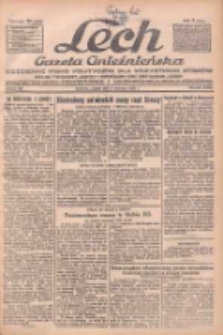 Lech.Gazeta Gnieźnieńska: codzienne pismo polityczne dla wszystkich stan&oacute;w. Dodatki: tygodniowy "Lechita" i powieściowy oraz dwutygodnik "Leszek" 1932.06.03 R.33 Nr125