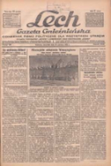 Lech.Gazeta Gnieźnieńska: codzienne pismo polityczne dla wszystkich stan&oacute;w. Dodatki: tygodniowy "Lechita" i powieściowy oraz dwutygodnik "Leszek" 1932.06.16 R.33 Nr136