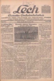 Lech.Gazeta Gnieźnieńska: codzienne pismo polityczne dla wszystkich stanów. Dodatki: tygodniowy "Lechita" i powieściowy oraz dwutygodnik "Leszek" 1932.06.16 R.33 Nr136