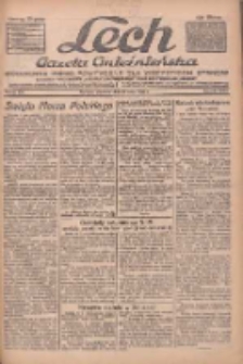 Lech.Gazeta Gnieźnieńska: codzienne pismo polityczne dla wszystkich stan&oacute;w. Dodatki: tygodniowy "Lechita" i powieściowy oraz dwutygodnik "Leszek" 1932.07.31 R.33 Nr174