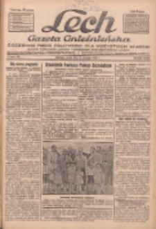 Lech.Gazeta Gnieźnieńska: codzienne pismo polityczne dla wszystkich stan&oacute;w. Dodatki: tygodniowy "Lechita" i powieściowy oraz dwutygodnik "Leszek" 1932.08.31 R.33 Nr199
