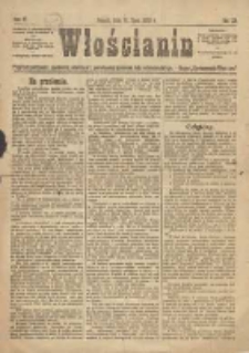Włościanin: tygodnik polityczny, społeczny, oświatowy poświęcony sprawom ludu włościańskiego: organ "Zjednoczenia Włościan" 1920.07.18 R.2 Nr27