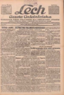 Lech.Gazeta Gnieźnieńska: codzienne pismo polityczne dla wszystkich stan&oacute;w. Dodatki: tygodniowy "Lechita" i powieściowy oraz dwutygodnik "Leszek" 1932.09.14 R.33 Nr211
