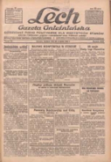 Lech.Gazeta Gnieźnieńska: codzienne pismo polityczne dla wszystkich stan&oacute;w. Dodatki: tygodniowy "Lechita" i powieściowy oraz dwutygodnik "Leszek" 1932.09.25 R.33 Nr221