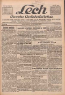 Lech.Gazeta Gnieźnieńska: codzienne pismo polityczne dla wszystkich stan&oacute;w. Dodatki: tygodniowy "Lechita" i powieściowy oraz dwutygodnik "Leszek" 1932.11.13 R.33 Nr262