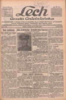 Lech.Gazeta Gnieźnieńska: codzienne pismo polityczne dla wszystkich stan&oacute;w. Dodatki: tygodniowy "Lechita" i powieściowy oraz dwutygodnik "Leszek" 1932.12.04 R.33 Nr280