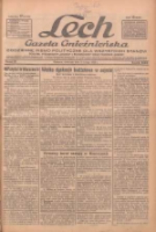 Lech.Gazeta Gnieźnieńska: codzienne pismo polityczne dla wszystkich stan&oacute;w. Dodatki: tygodniowy "Lechita" i powieściowy oraz dwutygodnik "Leszek" 1933.02.05 R.34 Nr29