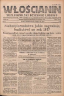 Włościanin: wielkopolski dziennik ludowy: pierwszy organ codzienny Polskiego Stronnictwa Ludowego 1927.01.16 R.9 Nr12