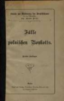 F&auml;lle polnischen Boykotts.