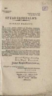 Sztab generalny : rozkaz dzienny : w Kwaterze Głowney w Trześni dnia 31go maja roku 1809.
