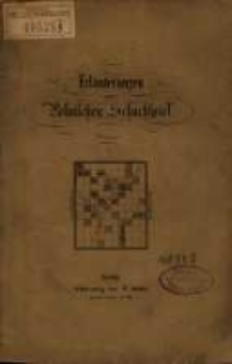 Erl&auml;uterungen zum Polnischen Schachspiel.