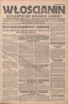 Włościanin: wielkopolski dziennik ludowy: pierwszy organ codzienny Polskiego Stronnictwa Ludowego 1927.02.22 R.9 Nr42