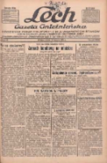 Lech.Gazeta Gnieźnieńska: codzienne pismo polityczne dla wszystkich stan&oacute;w. Dodatki: tygodniowy "Lechita" i powieściowy oraz dwutygodnik "Leszek" 1934.04.28 R.35 Nr97