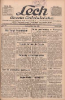 Lech.Gazeta Gnieźnieńska: codzienne pismo polityczne dla wszystkich stan&oacute;w. Dodatki: tygodniowy "Lechita" i powieściowy oraz dwutygodnik "Leszek" 1934.05.01 R.35 Nr99
