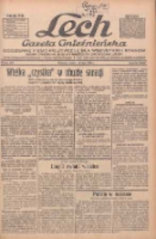 Lech.Gazeta Gnieźnieńska: codzienne pismo polityczne dla wszystkich stan&oacute;w. Dodatki: tygodniowy "Lechita" i powieściowy oraz dwutygodnik "Leszek" 1934.05.12 R.35 Nr107