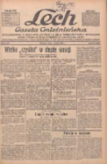 Lech.Gazeta Gnieźnieńska: codzienne pismo polityczne dla wszystkich stanów. Dodatki: tygodniowy "Lechita" i powieściowy oraz dwutygodnik "Leszek" 1934.05.12 R.35 Nr107