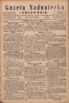 Gazeta Nadnotecka i Orędownik: pismo poświęcone sprawie polskiej na ziemi nadnoteckiej 1925.07.15 R.5 Nr161