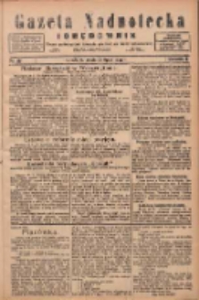 Gazeta Nadnotecka i Orędownik: pismo poświęcone sprawie polskiej na ziemi nadnoteckiej 1925.07.22 R.5 Nr167