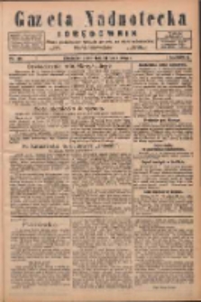 Gazeta Nadnotecka i Orędownik: pismo poświęcone sprawie polskiej na ziemi nadnoteckiej 1925.07.23 R.5 Nr168