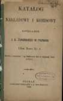 Katalog nakładowy i komisowy księgarni Jana Konstantego Żupańskiego w Poznaniu.