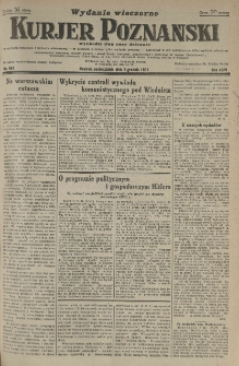 Kurier Poznański 1931.12.07 R.26 nr 564