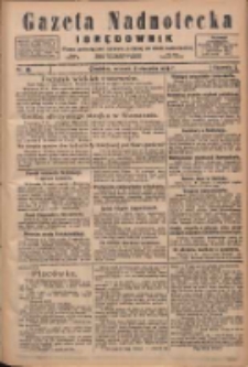 Gazeta Nadnotecka i Orędownik: pismo poświęcone sprawie polskiej na ziemi nadnoteckiej 1925.08.11 R.5 Nr184