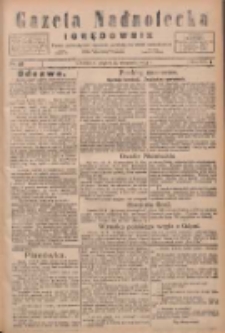 Gazeta Nadnotecka i Orędownik: pismo poświęcone sprawie polskiej na ziemi nadnoteckiej 1925.08.14 R.5 Nr187