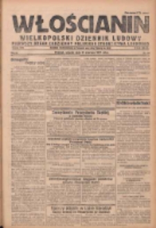 Włościanin: wielkopolski dziennik ludowy: pierwszy organ codzienny Polskiego Stronnictwa Ludowego 1927.06.21 R.9 Nr139