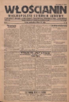 Włościanin: wielkopolski dziennik ludowy: pierwszy organ codzienny Polskiego Stronnictwa Ludowego 1927.07.09 R.9 Nr154