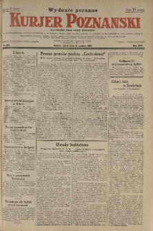Kurier Poznański 1931.12.18 R.26 nr 581