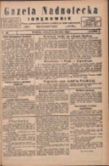 Gazeta Nadnotecka i Orędownik: pismo poświęcone sprawie polskiej na ziemi nadnoteckiej 1925.08.18 R.5 Nr189