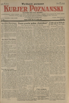 Kurier Poznański 1931.12.22 R.26 nr 587