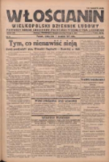 Włościanin: wielkopolski dziennik ludowy: pierwszy organ codzienny Polskiego Stronnictwa Ludowego 1927.09.07 R.9 Nr204