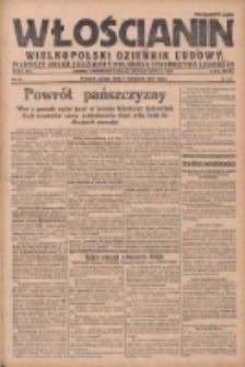 Włościanin: wielkopolski dziennik ludowy: pierwszy organ codzienny Polskiego Stronnictwa Ludowego 1927.11.04 R.9 Nr253
